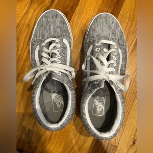 Woman’s Vans gray size 10